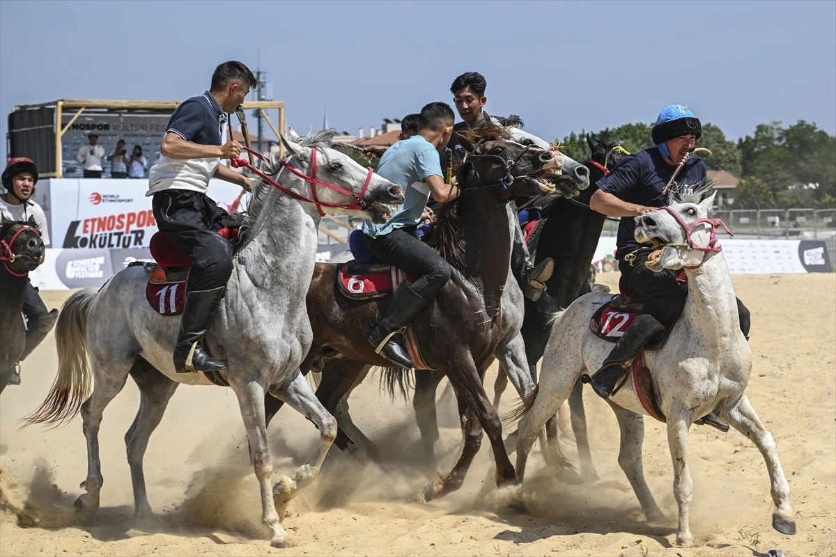 Etnospor Kültür Festivali'nde İsrail saldırılarında hayatını kaybeden binlerce Gazzeli çocuk anıldı