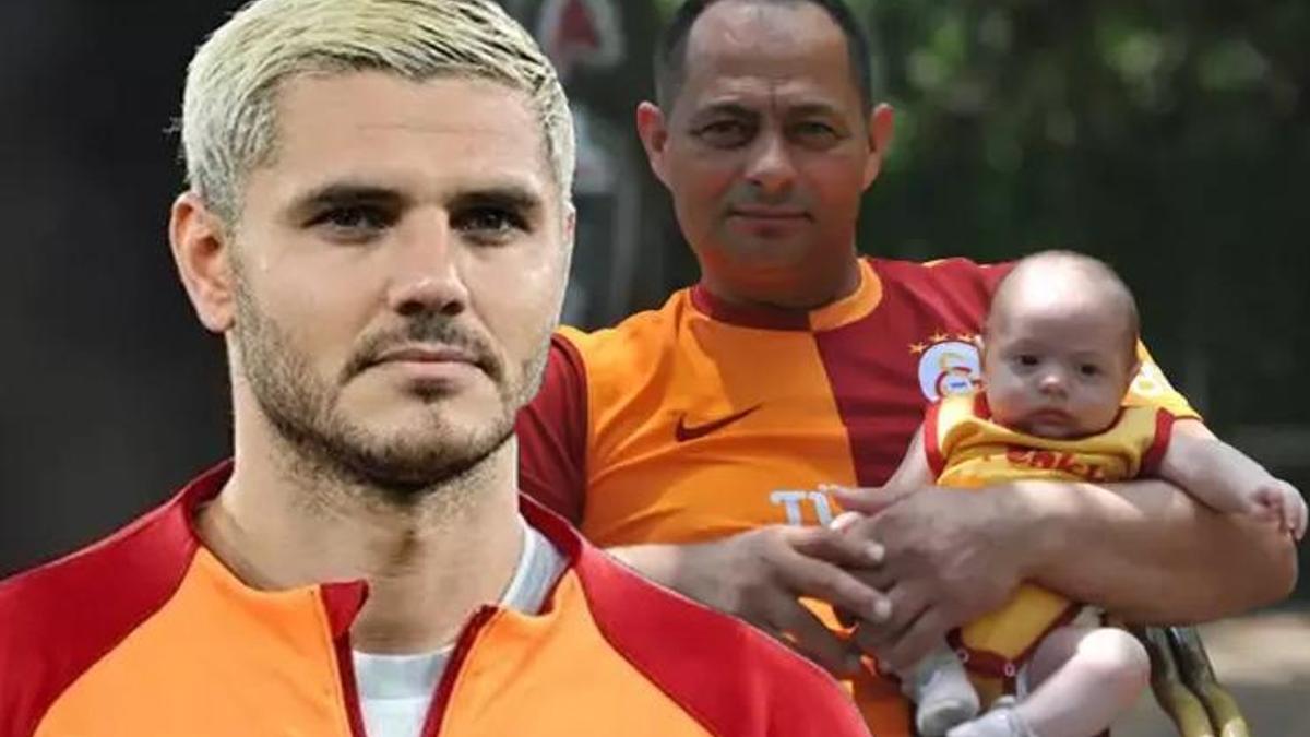 Fanatikliğin böylesi! Galatasaraylı baba, oğluna Icardi'nin adını verdi