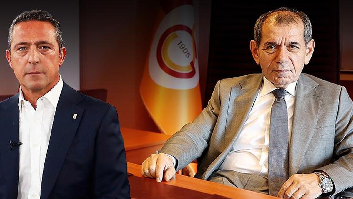 Galatasaray Başkanı Dursun Özbek'ten Fenerbahçe Başkanı Ali Koç'a cevap: Haddini bilsin...