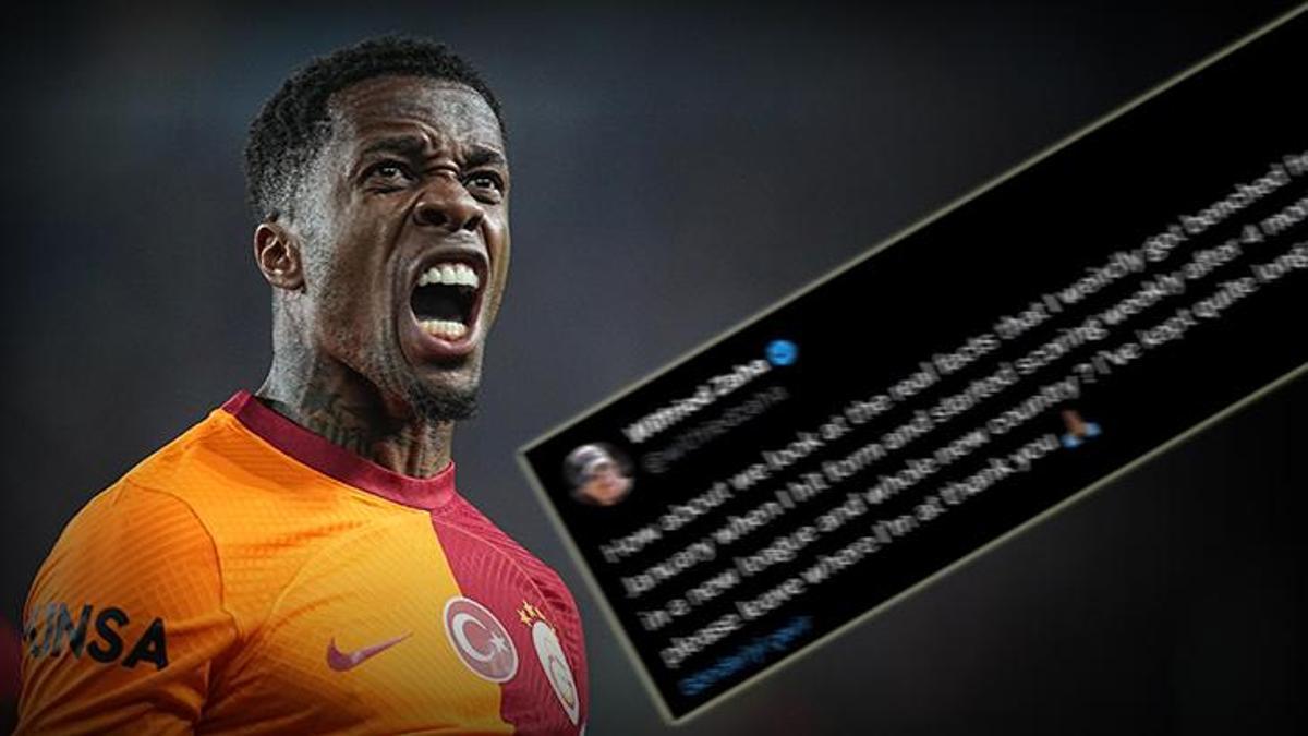 Galatasaray'da Wilfried Zaha'dan olay sözler! Taraftara cevap verdi: Garip bir şekilde yedek kaldığım gerçeği