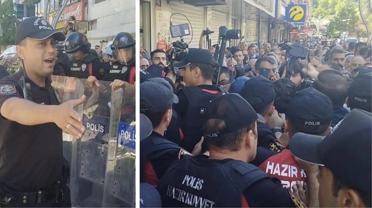 Hakkari'de olaylar çıktı: Polis amiri başından yaralandı