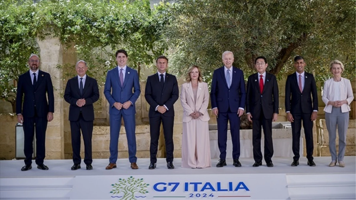 İtalya'daki G7 Liderler Zirvesi'nin sonuç bildirisi yayınlandı