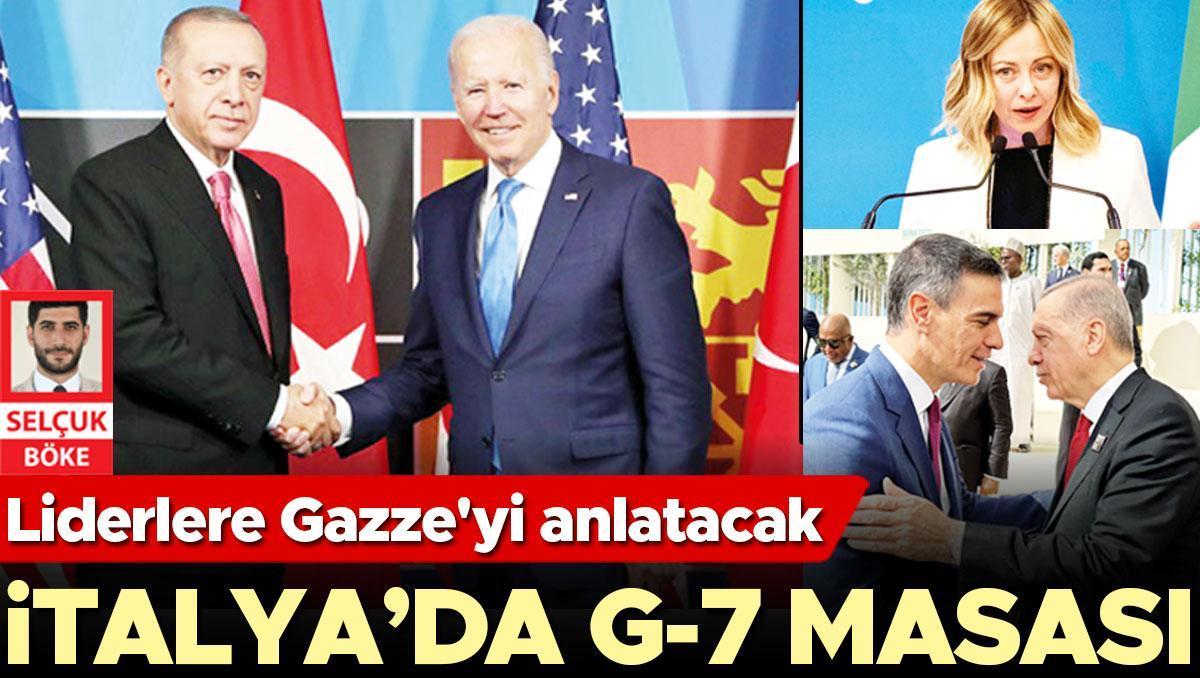 İtalya’da G-7 masası