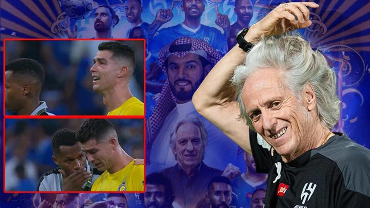 Jorge Jesus tarih yazdı: Ronaldo maçtan sonra ağladı! Kral Kupası Al Hilal'in oldu