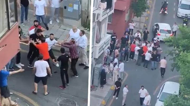 Kağıthane'de ev sahibi-kiracı kavgasında ortalık savaş alanına döndü! 'Burayı kan gölüne çeviririm'