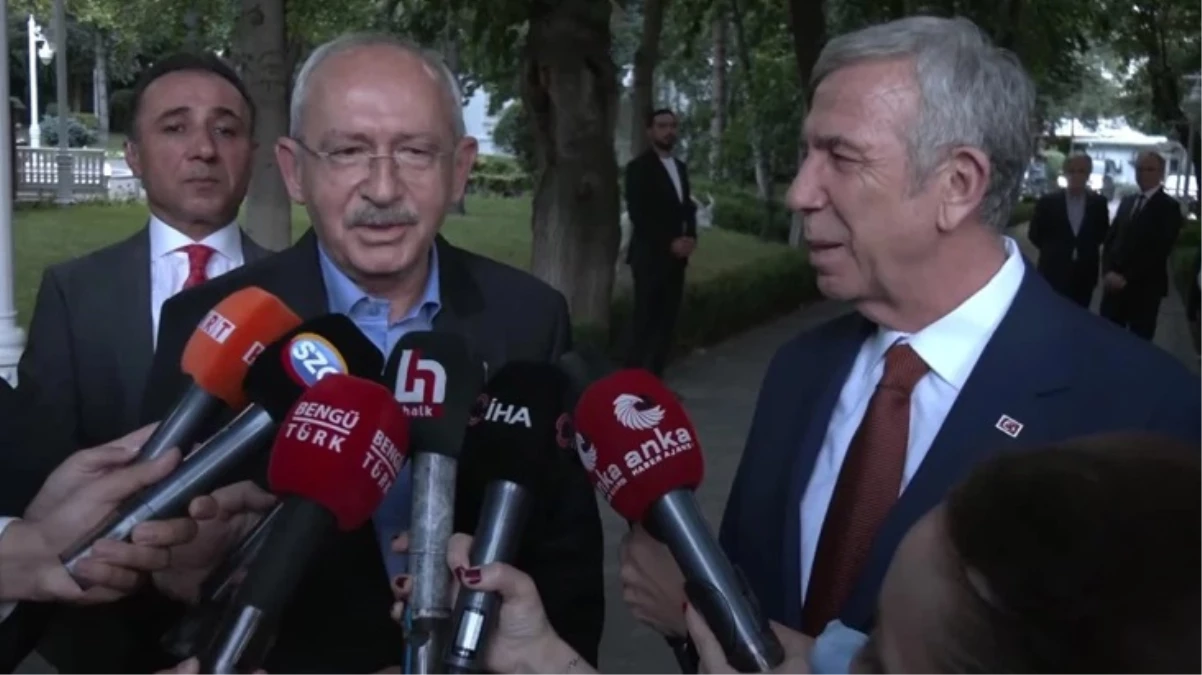 Kılıçdaroğlu, Mansur Yavaş'la yemek yedi: İmamoğlu ile görüşme yok, hepsi asparagas