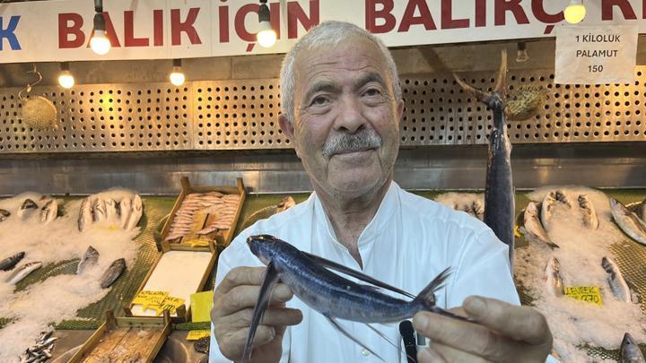 Marmara Denizi'nde uçan balık yakalandı... Müzede sergilenecek