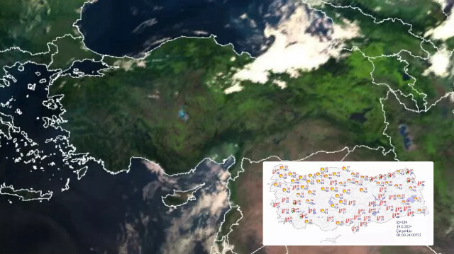 Meteoroloji'den yeni harita: Toz taşınımı ve sağanak yağış uyarısı | Hayat Haberleri