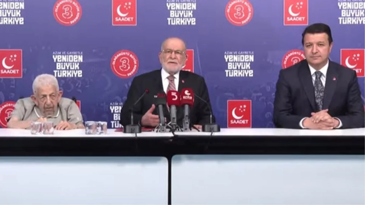 Saadet Partisi Genel Başkanı Temel Karamollaoğlu, halefini açıkladı