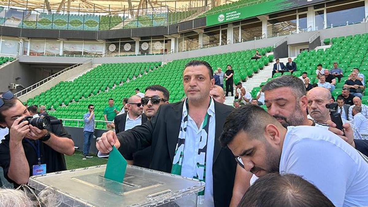 Sakaryaspor'un yeni başkanı belli oldu