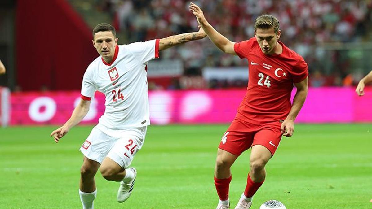 Semih Kılıçsoy, Polonya-Türkiye maçında bir ilki yaşadı