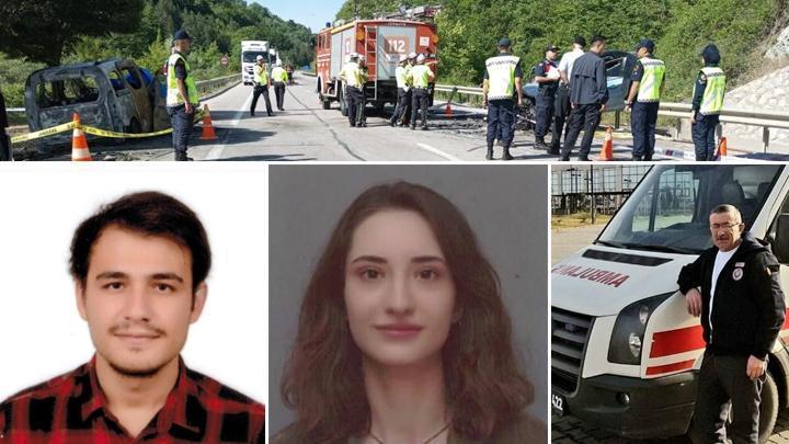 Sinop'ta korkunç kaza: 4 kişi hayatını kaybetti