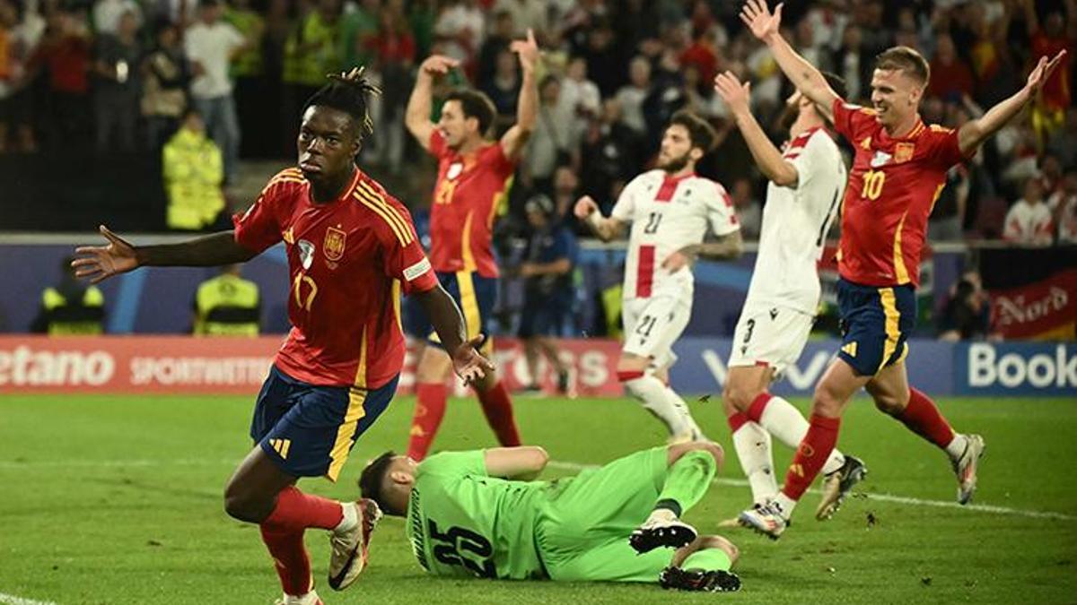 CANLI |                    İspanya, EURO 2024'te çeyrek finalde! (ÖZET) İspanya-Gürcistan maç sonucu: 4-1 (Avrupa Futbol Şampiyonası)