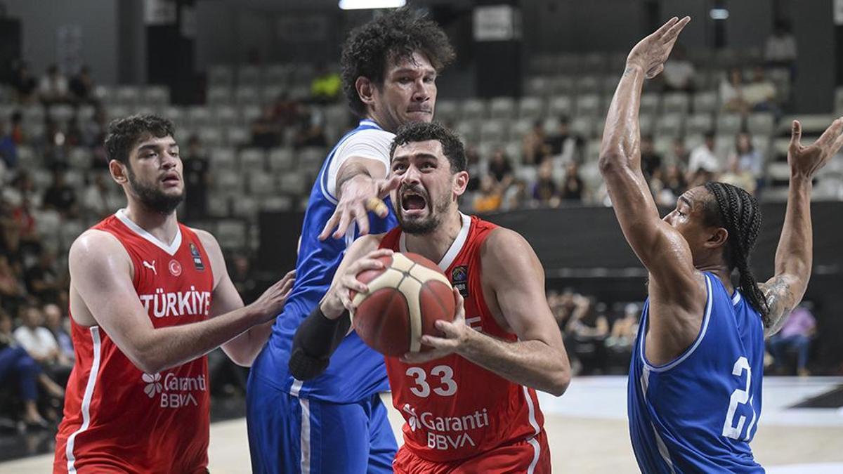 Türkiye - Filipinler maç sonucu: 84-73 | Hazırlık maçında kazanan Milli Takımımız!