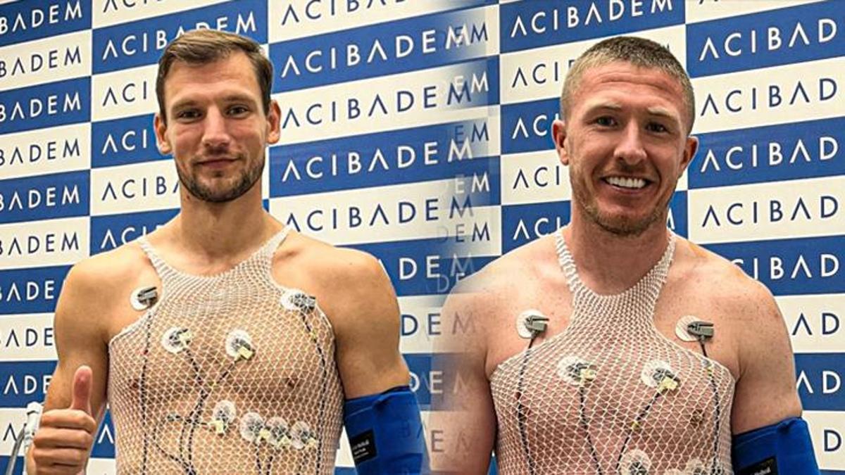 Trabzonspor'da Borna Barisic ve John David Lundstram sağlık kontrolünden geçti