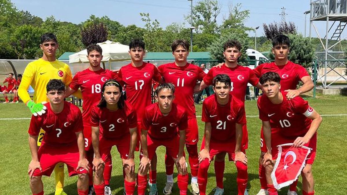 U16 Milli Takım'dan İsviçre'ye tarihi fark