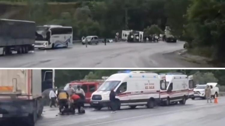 Van-Bitlis kara yolunda feci kaza: 2 can kaybı, 30 yaralı