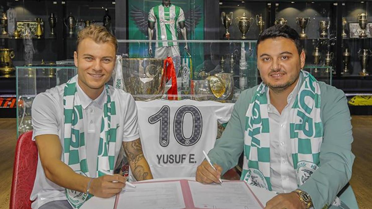 Yusuf Erdoğan'dan Konyaspor'a 2 yıllık imza