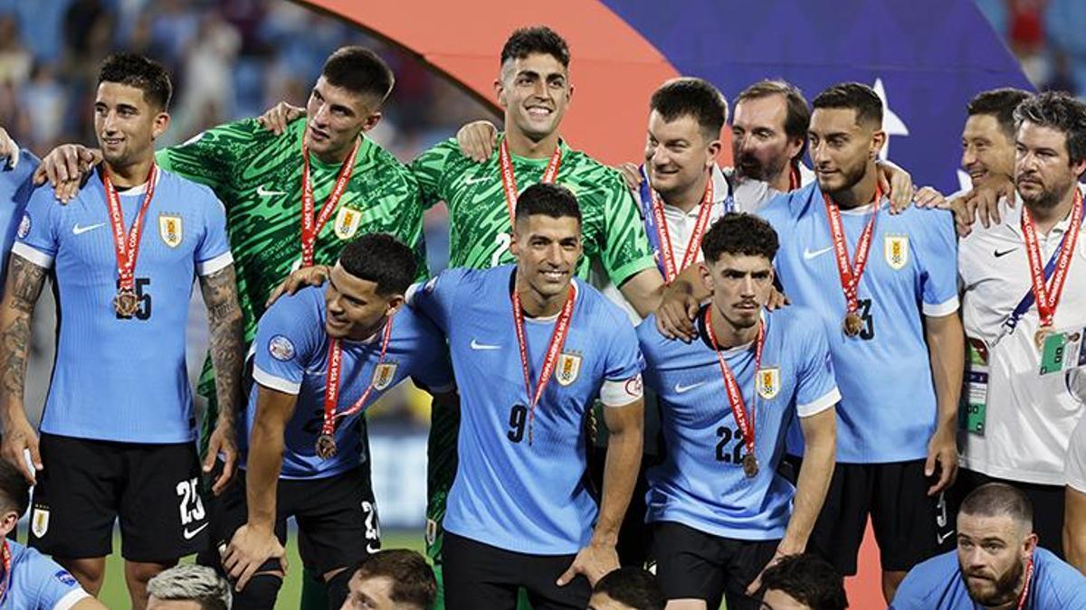 2024 Kupa Amerika'da Uruguay üçüncü oldu