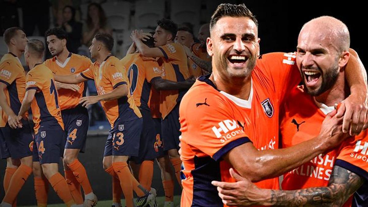 (ÖZET) Başakşehir-La Fiorita maçı sonucu: 6-1 | Başakşehir, Konferans Ligi'nde La Fiorita'yı büyük farkla mağlup etti