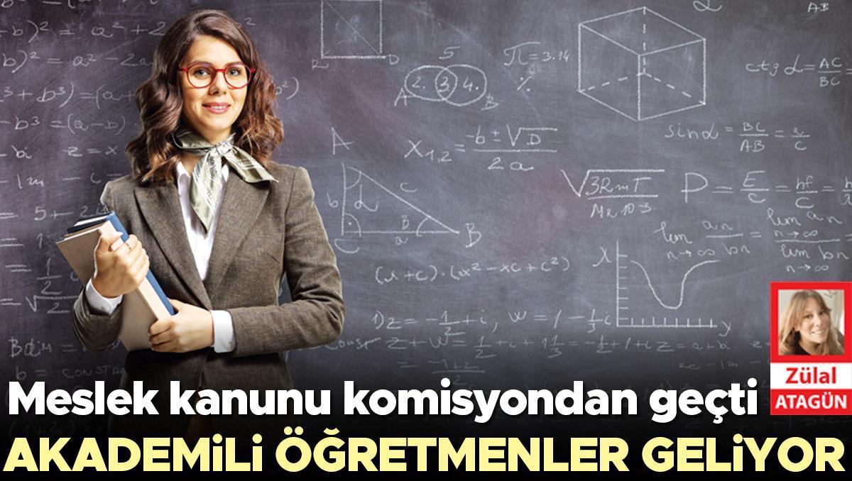 Akademili öğretmenler geliyor