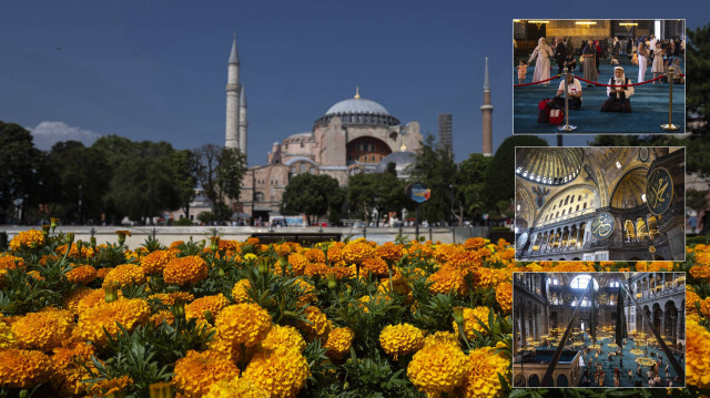 Ayasofya Camii 4 yıl önce yeniden ibadete açıldı: Fatih'in emaneti emin ellerde | Aktüel Haberleri