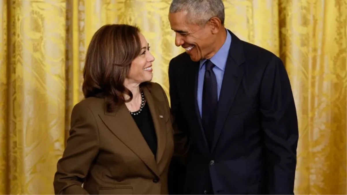 BARACK Obama, Kamala Harris'in Demokrat Parti başkan adaylığı kampanyasına resmi olarak destek verdi