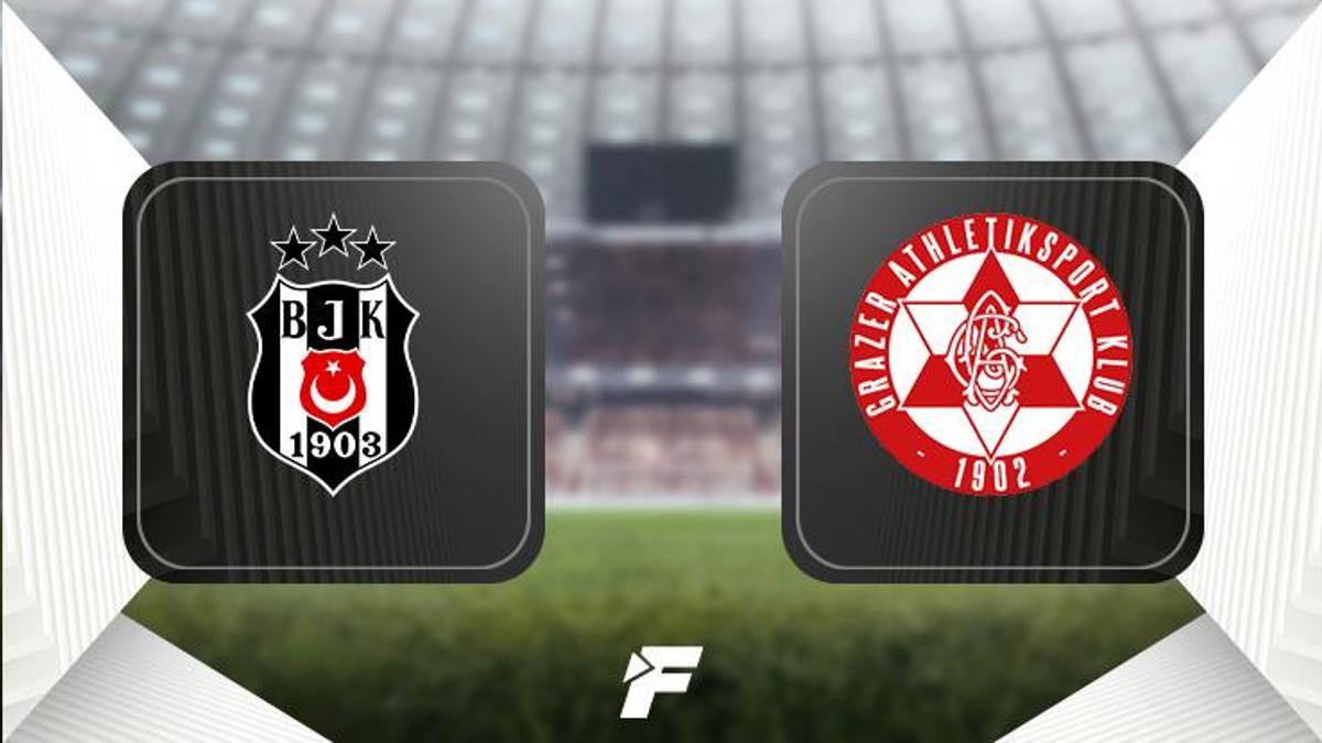 Beşiktaş-Grazer AK maçı ne zaman saat kaçta  hangi kanalda?