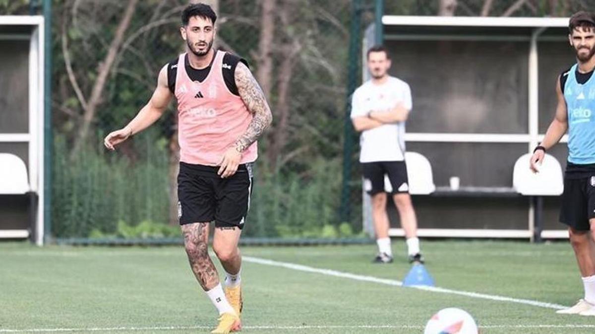 Beşiktaş'ta Can Keleş ilk idmanına çıktı