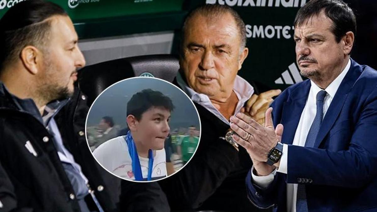 Ergin Ataman'ın oğlu Sarp Ataman'dan Necati Ateş'e 'Fatih Terim'li gönderme!