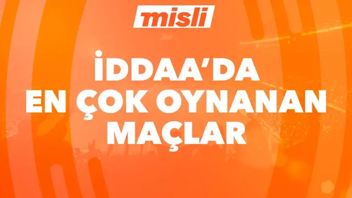 Günün en çok oynanan maçları