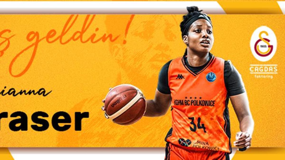 Galatasaray Çağdaş Faktoring, Brianna Fraser'ı transfer etti