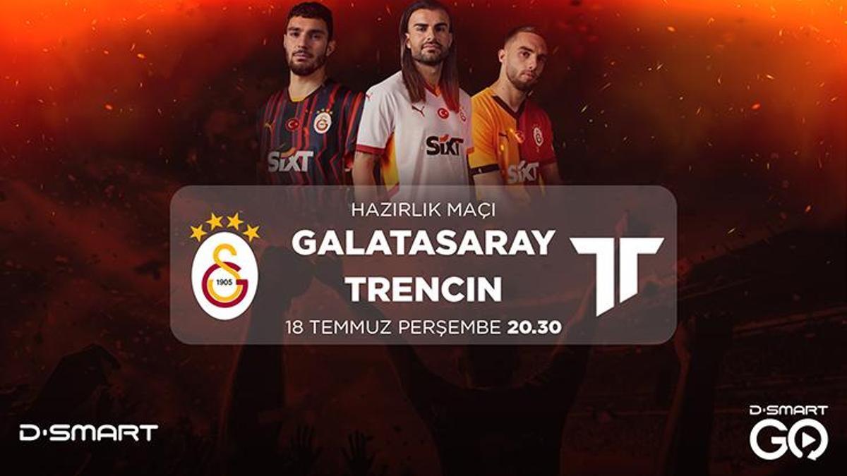 Galatasaray üçüncü hazırlık maçında galibiyet arıyor! Rakip Trencin