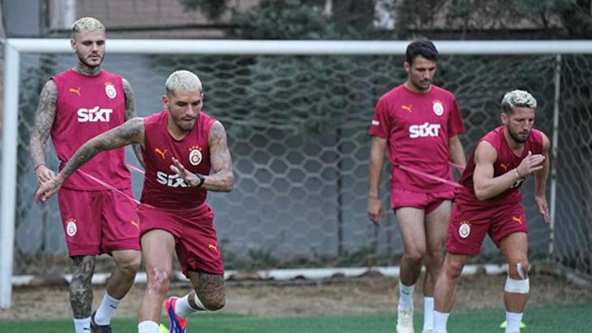 Galatasaray, yeni sezon hazırlıklarını sürdürdü