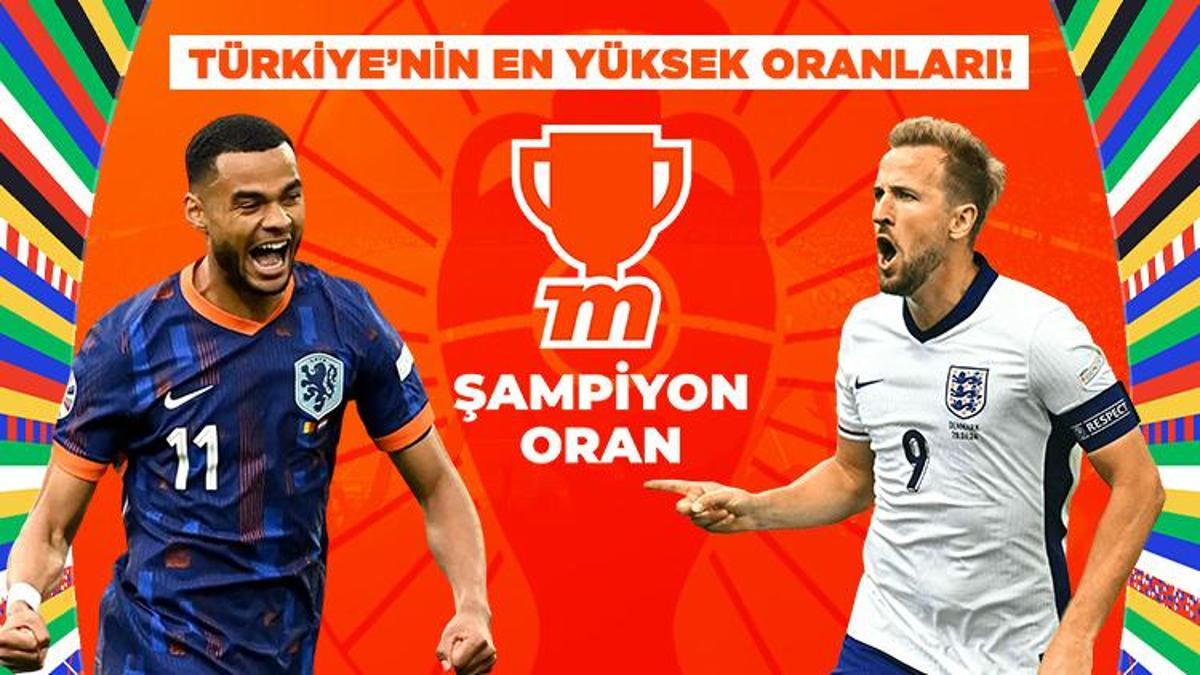 Hollanda-İngiltere maçı Türkiye'nin 'En Yüksek' iddaa oranları ile Misli'de