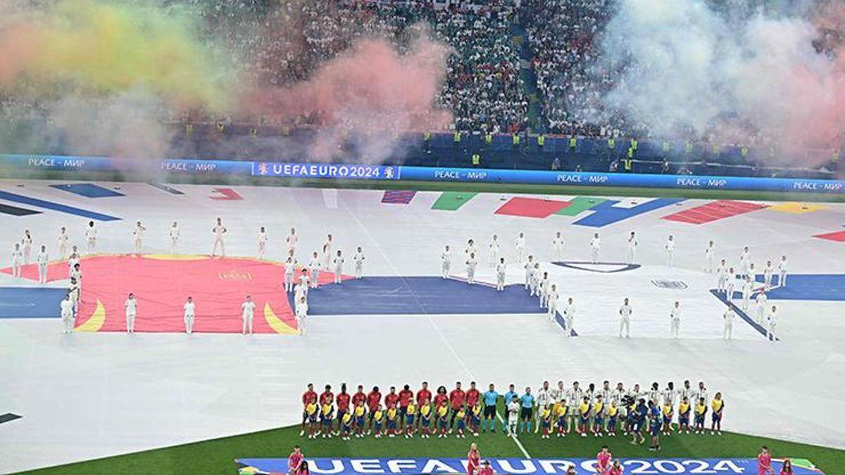 İspanya-İngiltere EURO 2024 finali: Tribünlerde İngiliz hakimiyeti