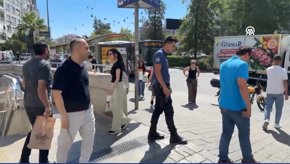 İzmir Metro'sunda Arızalanan Yürüyen Merdivenin Ters Yönde Hareket Etmesi Sonucu 11 Kişi Yaralandı