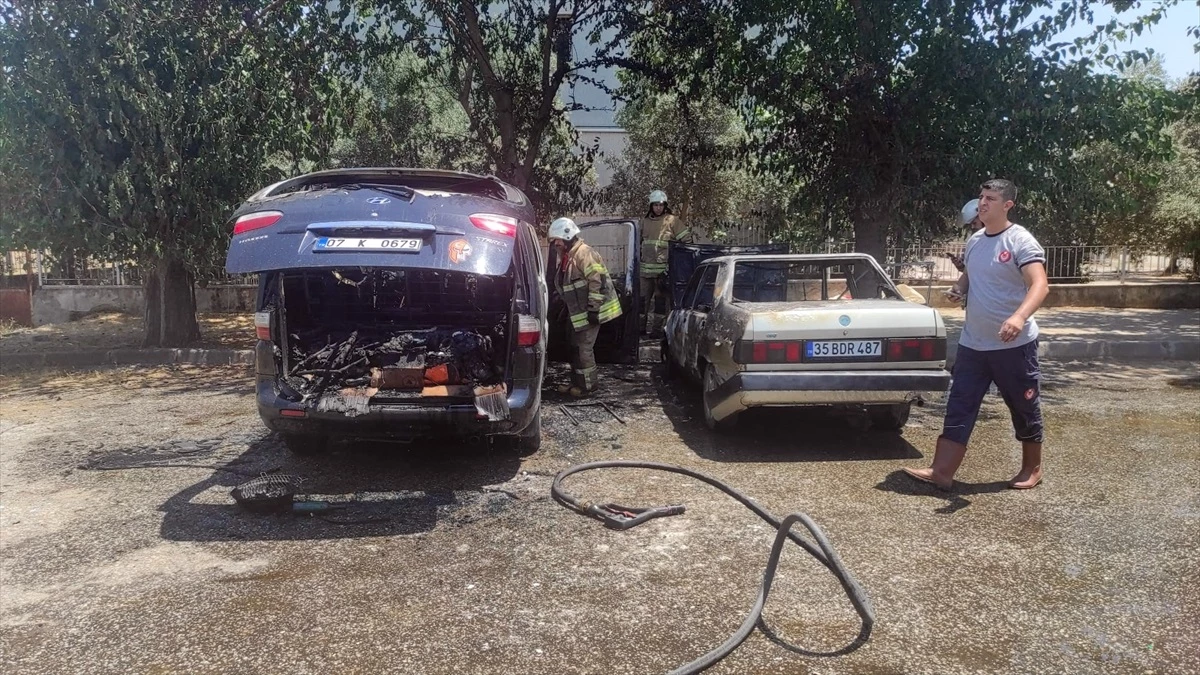 İzmir'de park halindeki otomobilde çıkan yangında 4 yaşındaki çocuk hayatını kaybetti