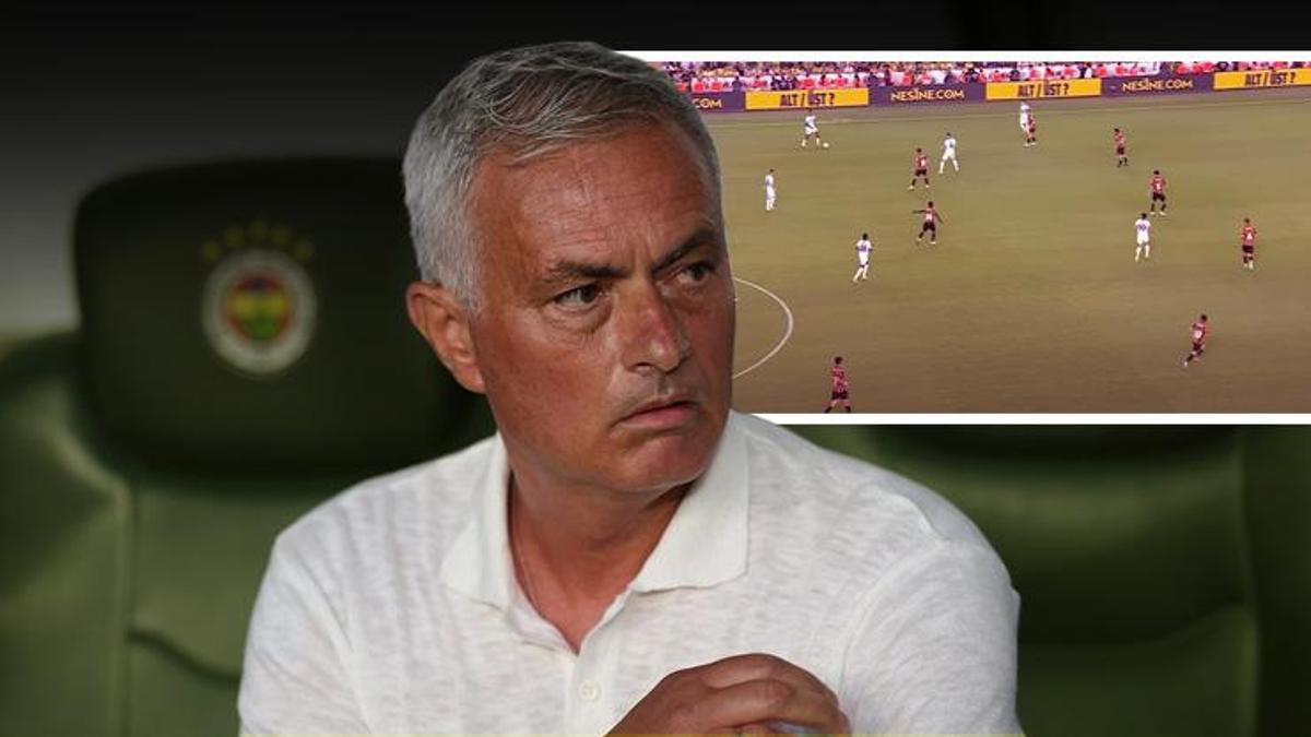 Jose Mourinho'nun taktiği belli oldu: Fenerbahçe artık böyle oynayacak