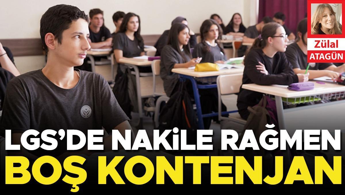 LGS’de nakile rağmen boş kontenjan