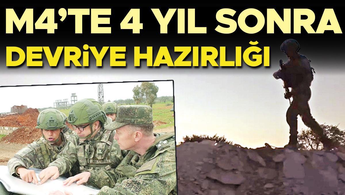 M4’te 4 yıl sonra devriye hazırlığı