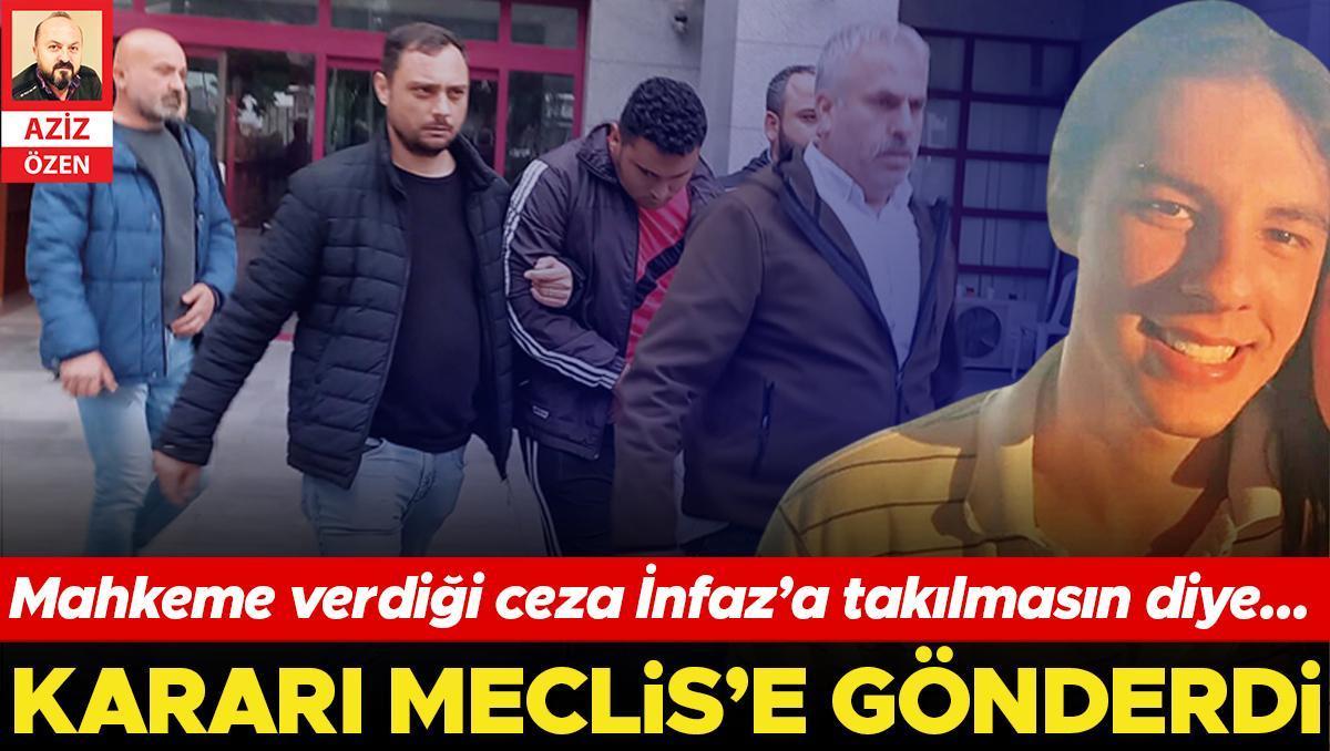 Mahkeme verdiği ceza İnfaz’a takılmasın diye kararı Meclis’e gönderdi