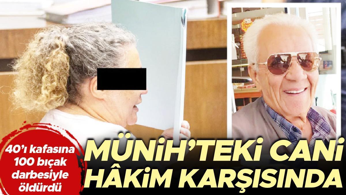 Münih’teki cani hâkim karşısında