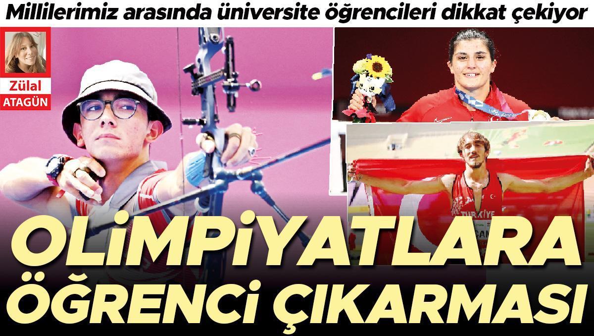 Olimpiyatlara öğrenci çıkarması