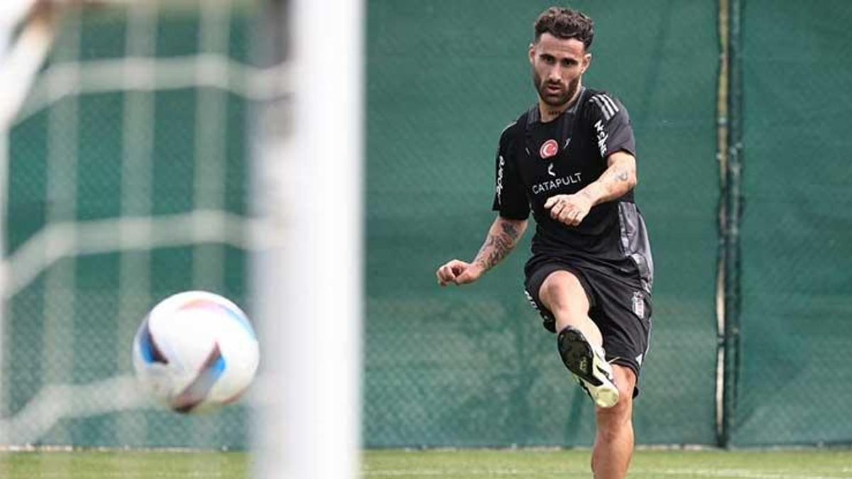 Rafa Silva Beşiktaş'la ilk antrenmanına çıktı