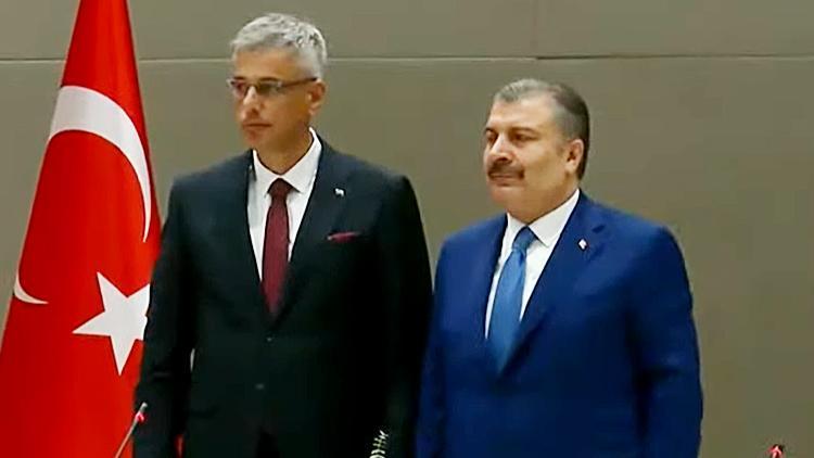 Sağlık Bakanlığı'nda devir teslim töreni... Bakan Memişoğlu: Başarılı sağlık hizmetlerini çok daha iyi yerlere getireceğiz