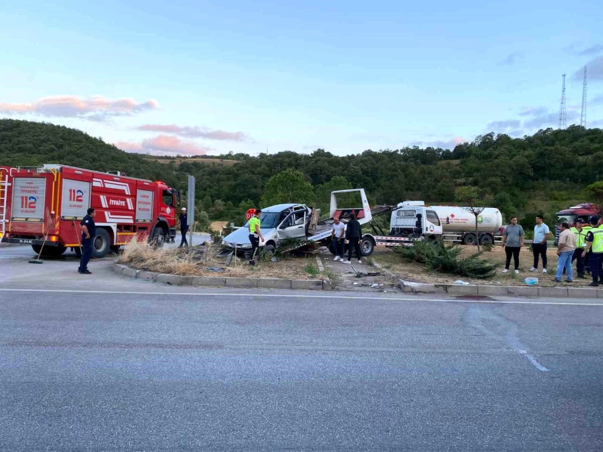 Samsun'da Otomobil Kazasında 1 Kişi Hayatını Kaybetti