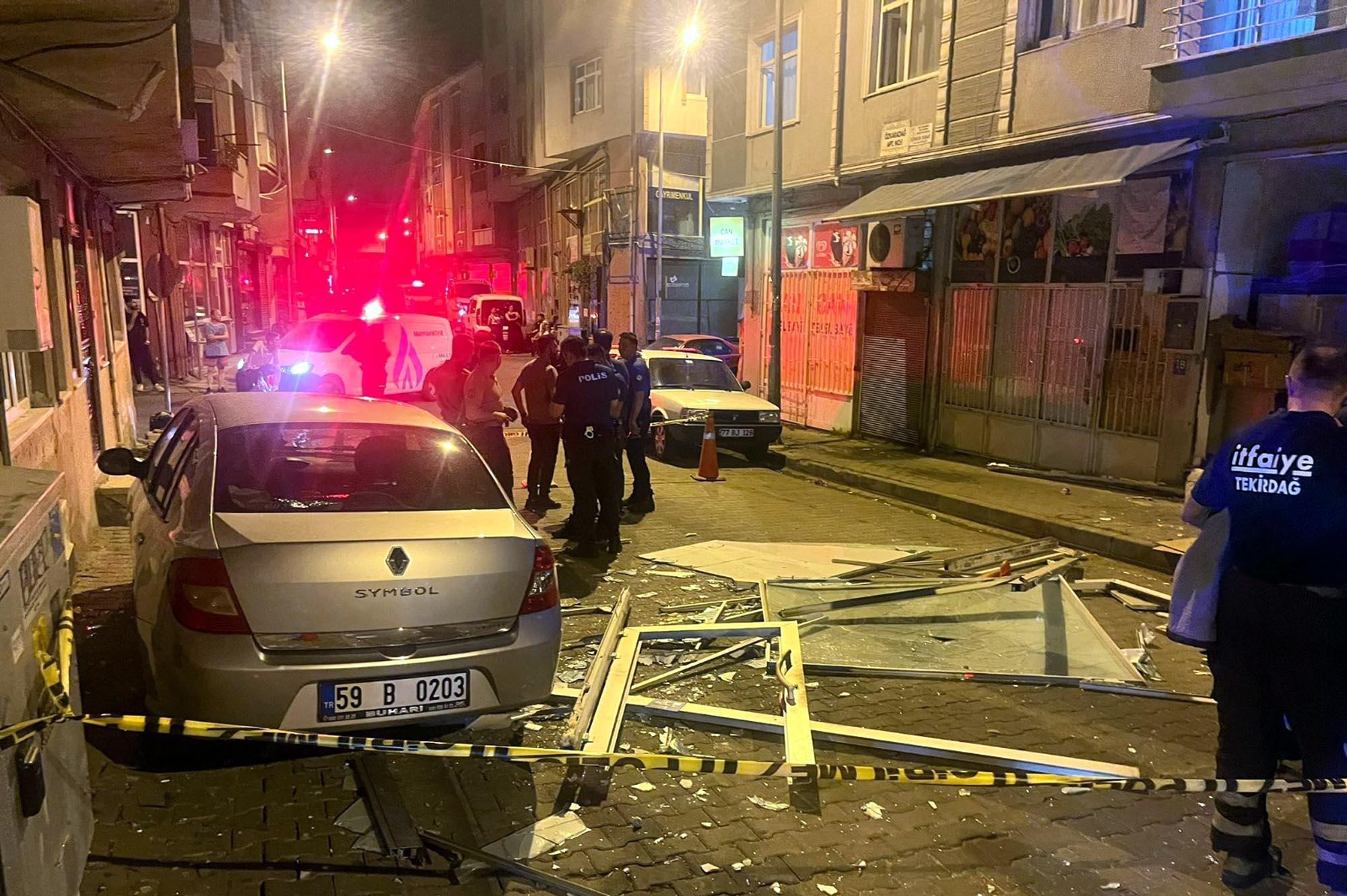 Tekirdağ'da iş yerinde patlama; 1 yaralı