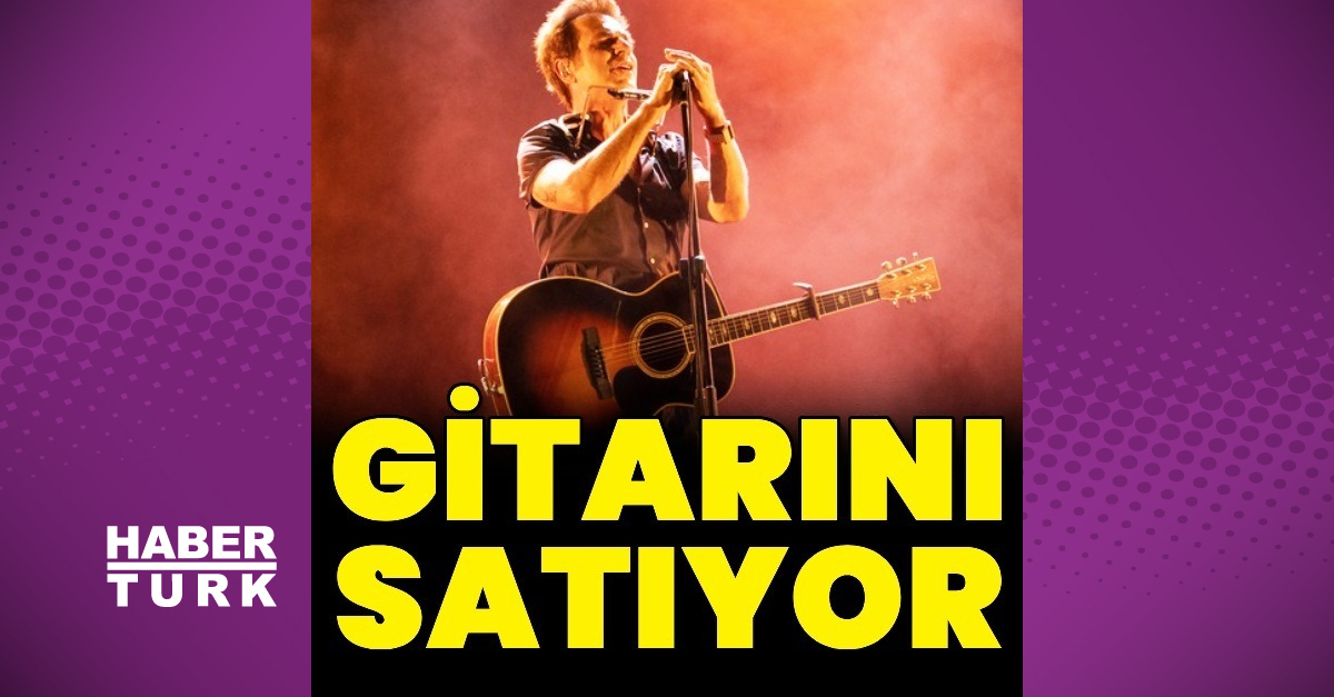 Teoman, gitarını satıyor