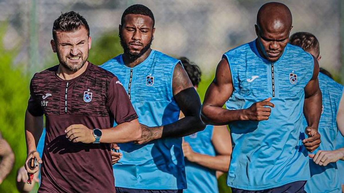 Trabzonspor'da Ruzomberok maçı provaları devam etti